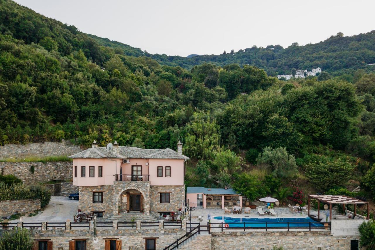 Elysian Luxury Villa Pelion Tsagarada Exteriér fotografie