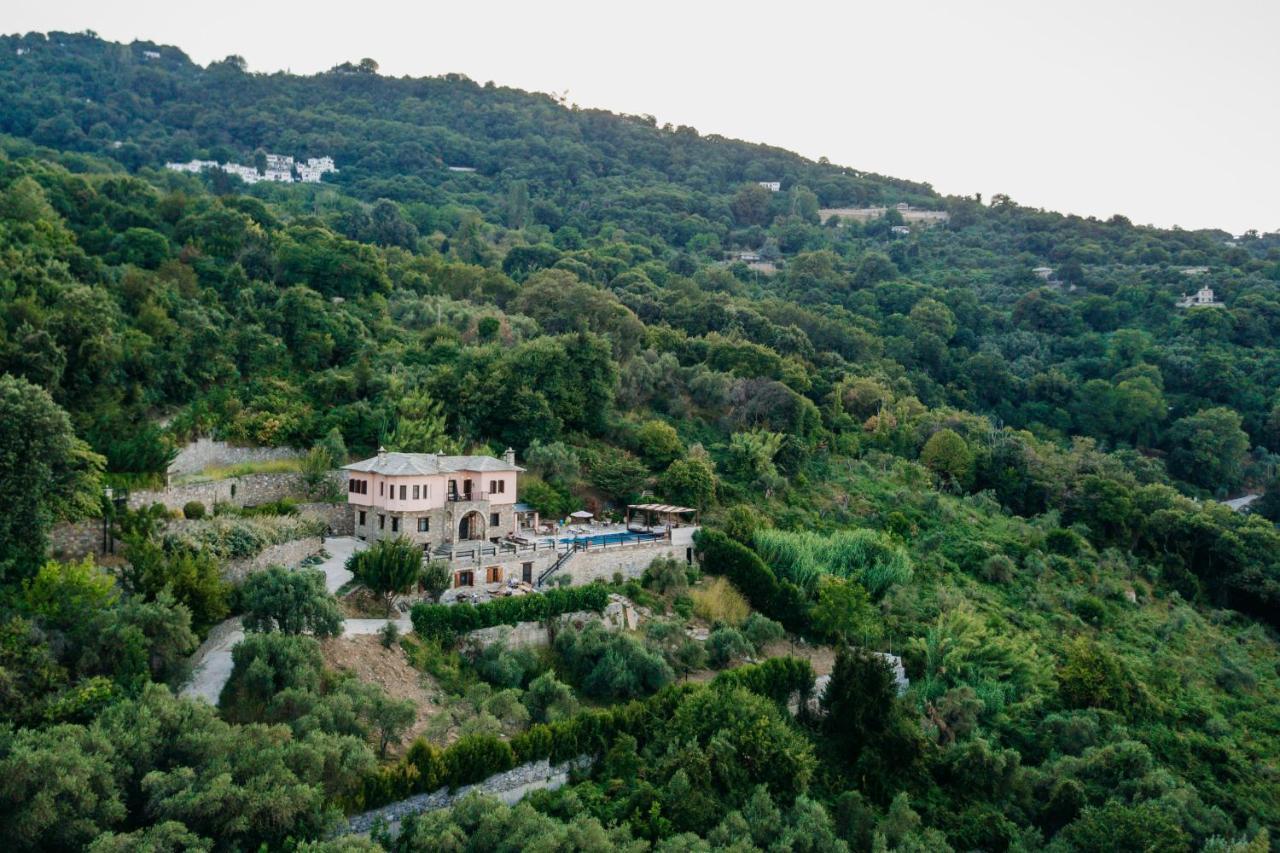 Elysian Luxury Villa Pelion Tsagarada Exteriér fotografie