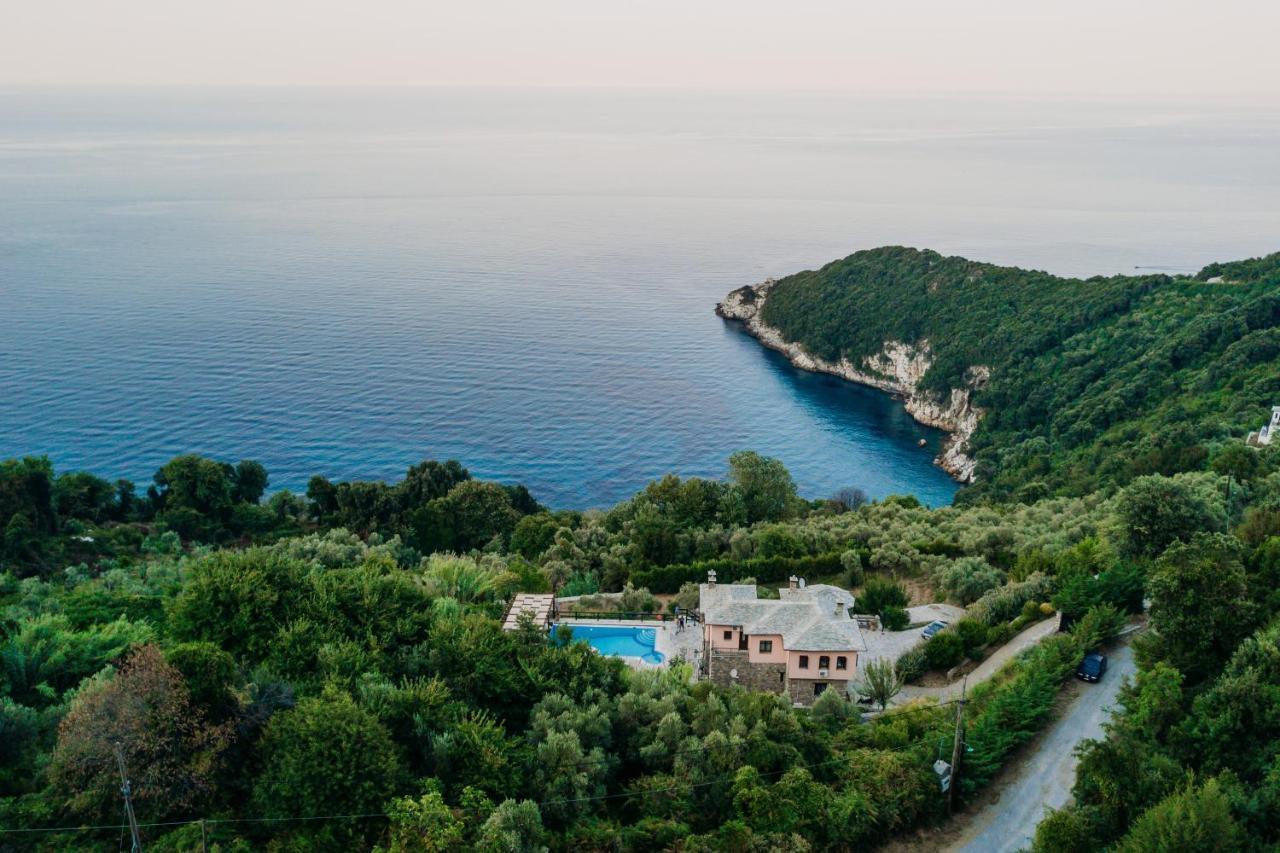Elysian Luxury Villa Pelion Tsagarada Exteriér fotografie