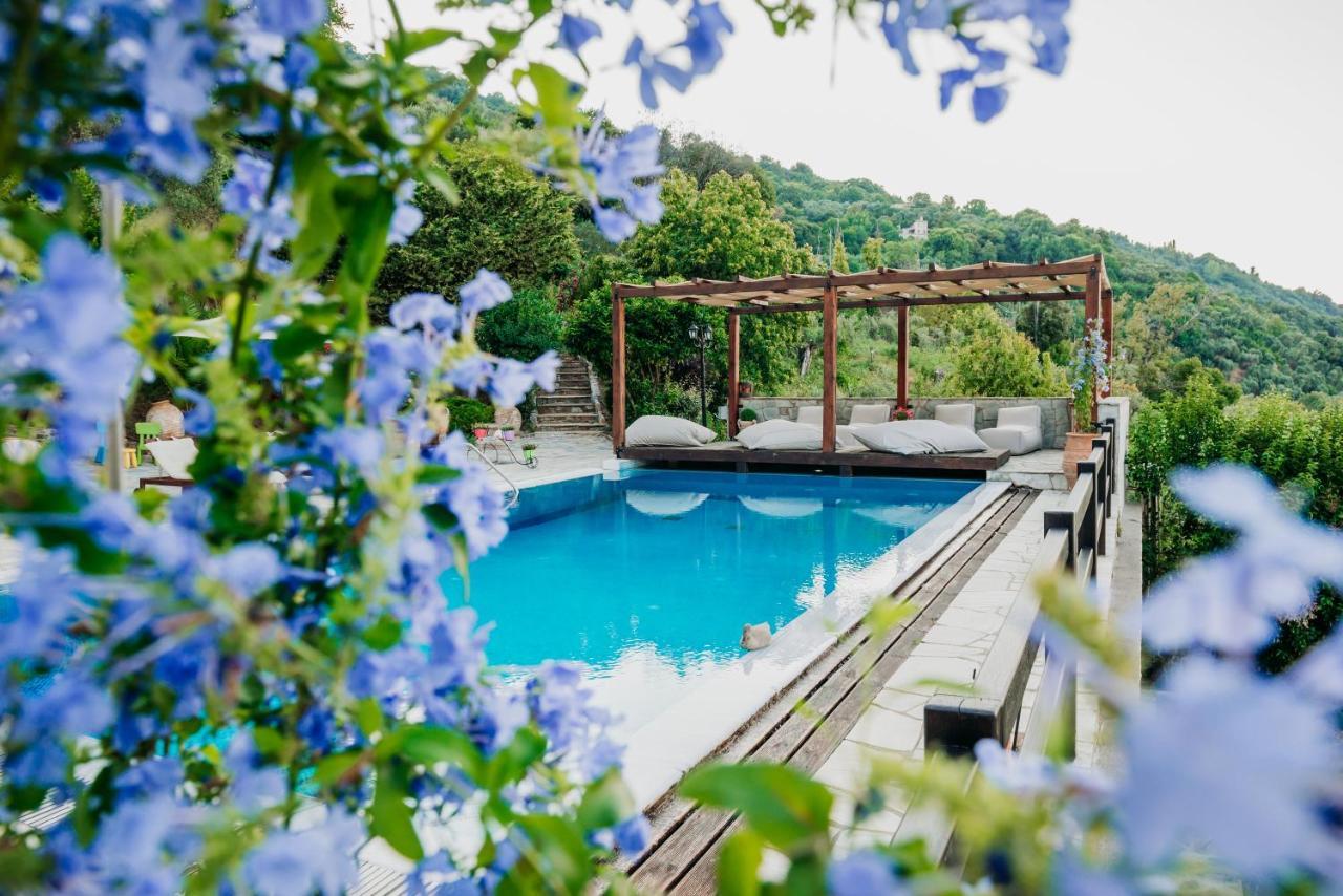 Elysian Luxury Villa Pelion Tsagarada Exteriér fotografie