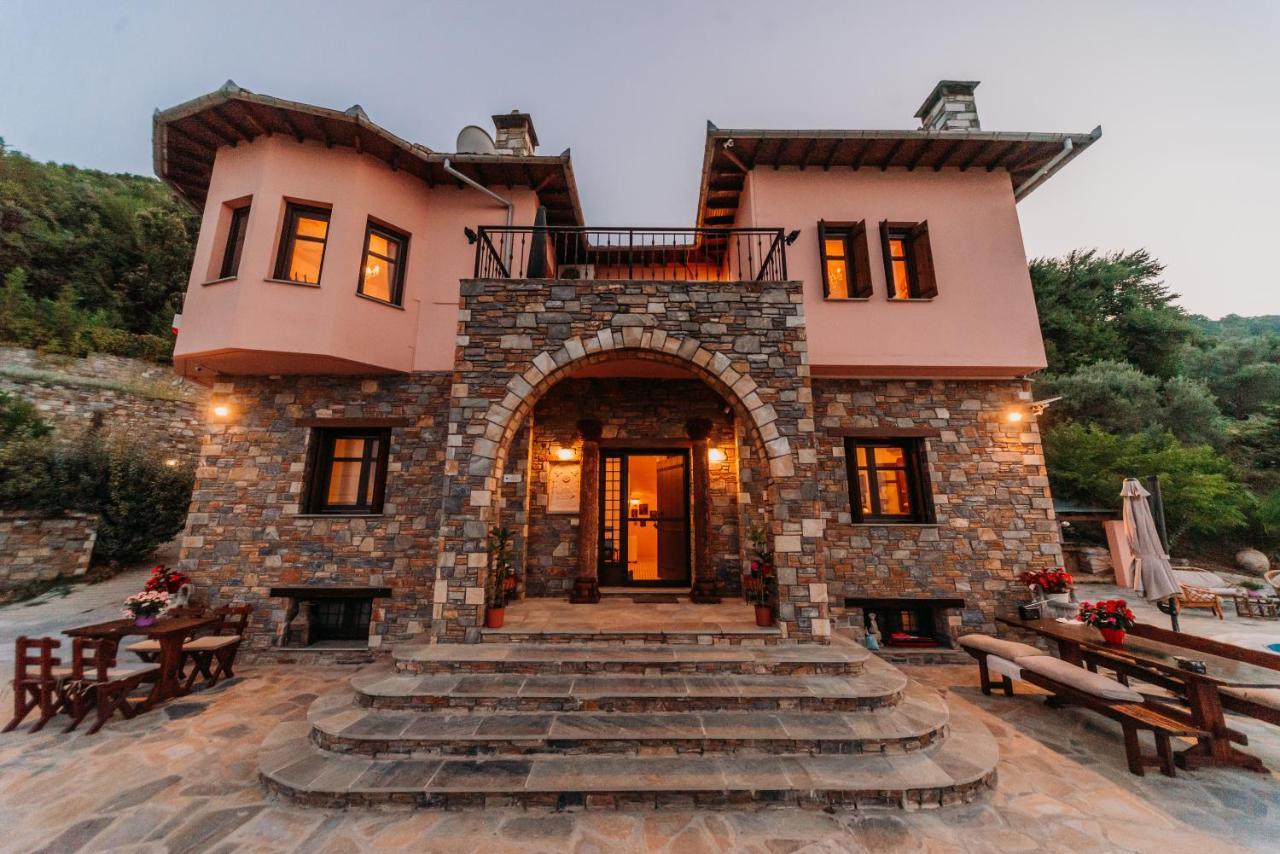 Elysian Luxury Villa Pelion Tsagarada Exteriér fotografie