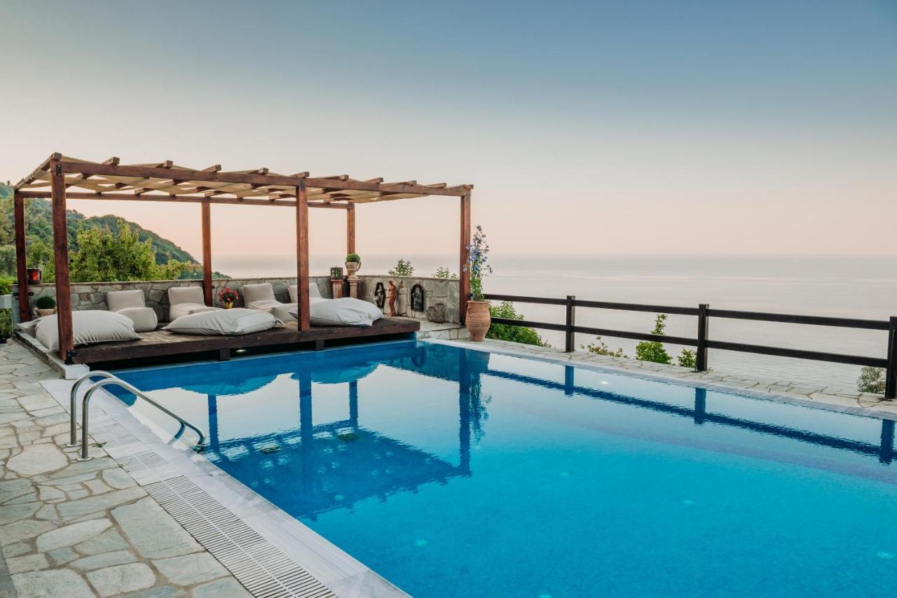Elysian Luxury Villa Pelion Tsagarada Exteriér fotografie